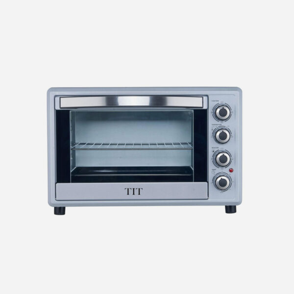 TIT Electric Oven with Rotisserie, 2000W, Adjustable Thermostat, Heat Fan, 60-Minute Timer TO-145VS