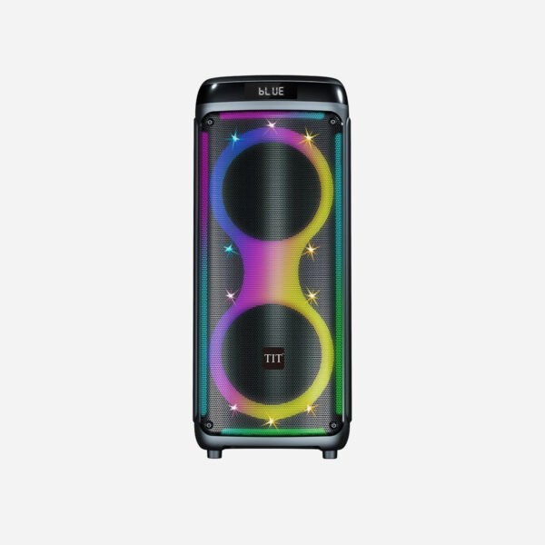 TIT Portable Bluetooth Karaoke Speaker, 80W, USB/TF/FM Radio, Wireless Mic, 5000mAh Battery | TS 8806