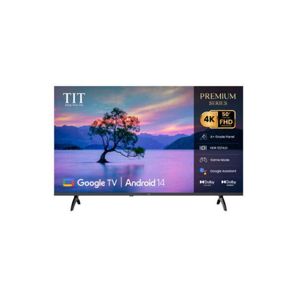 TIT 50-inch 4K UHD Smart QLED TV | TI50G2025
