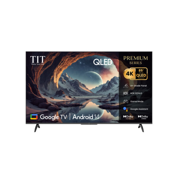 TIT 85-inch 4K QLED Google  TV | TI85QG2025