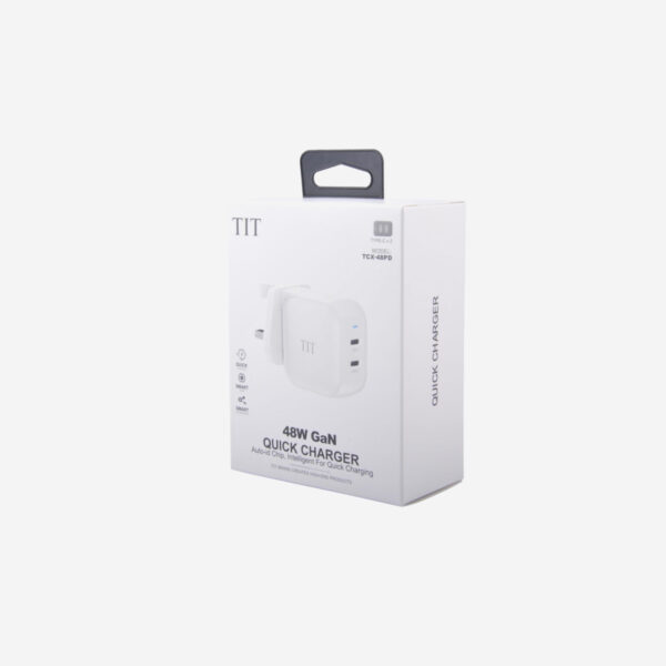 TIT 48W Fast Wall Charger with Gan Technology TCX-48PD