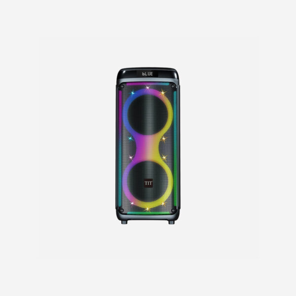 TIT Portable Bluetooth Karaoke Speaker, 80W, USB/TF/FM Radio, Wireless Mic, 5000mAh Battery | TS 8806