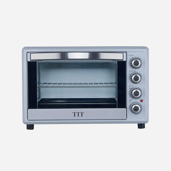 TIT Electric Oven with Rotisserie, 2000W, Adjustable Thermostat, Heat Fan, 60-Minute Timer TO-145VS