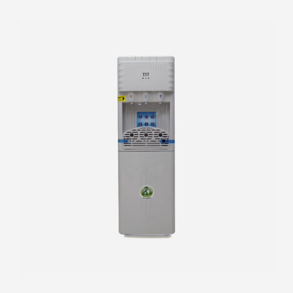 TIT Water Dispenser Stand 3 Taps Hot/ Cold and Normal, 630W, White | TW-T012