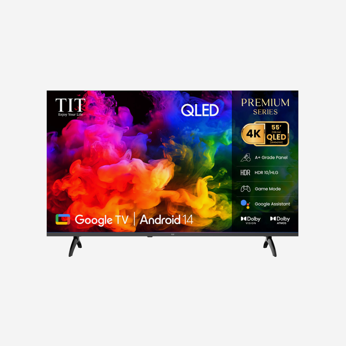 TIT 55-inch 4K QLED Google TV | TI55QG2025