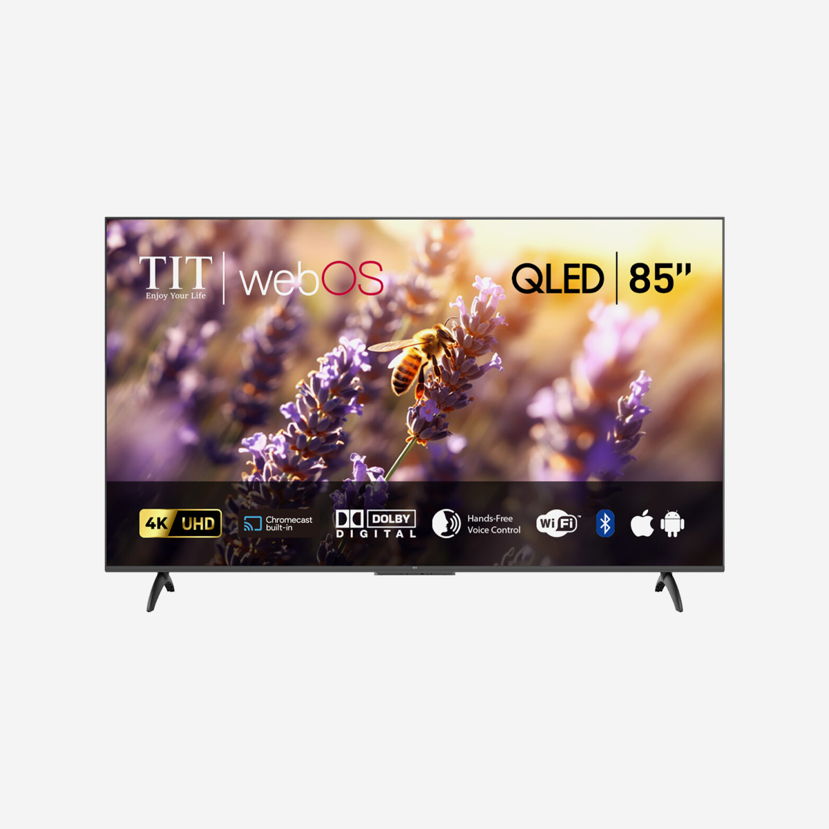 TIT 85-inch 4K QLED WEBOS TV | TI85W525