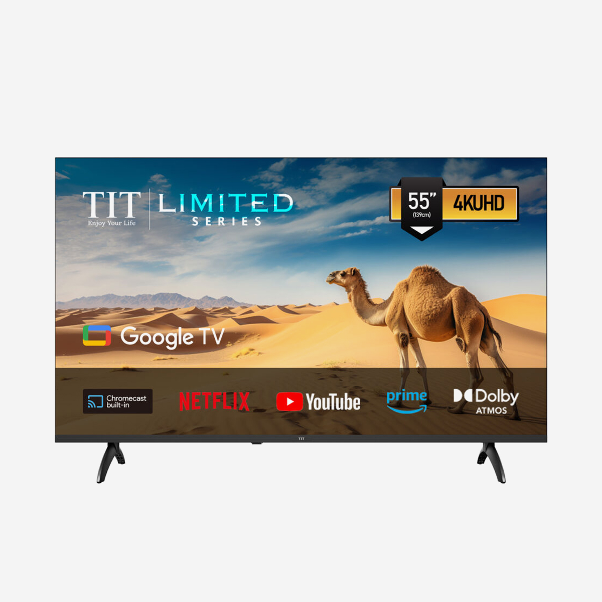 TIT 55-inch 4K QLED Smart Google TV | TV-55QL2024